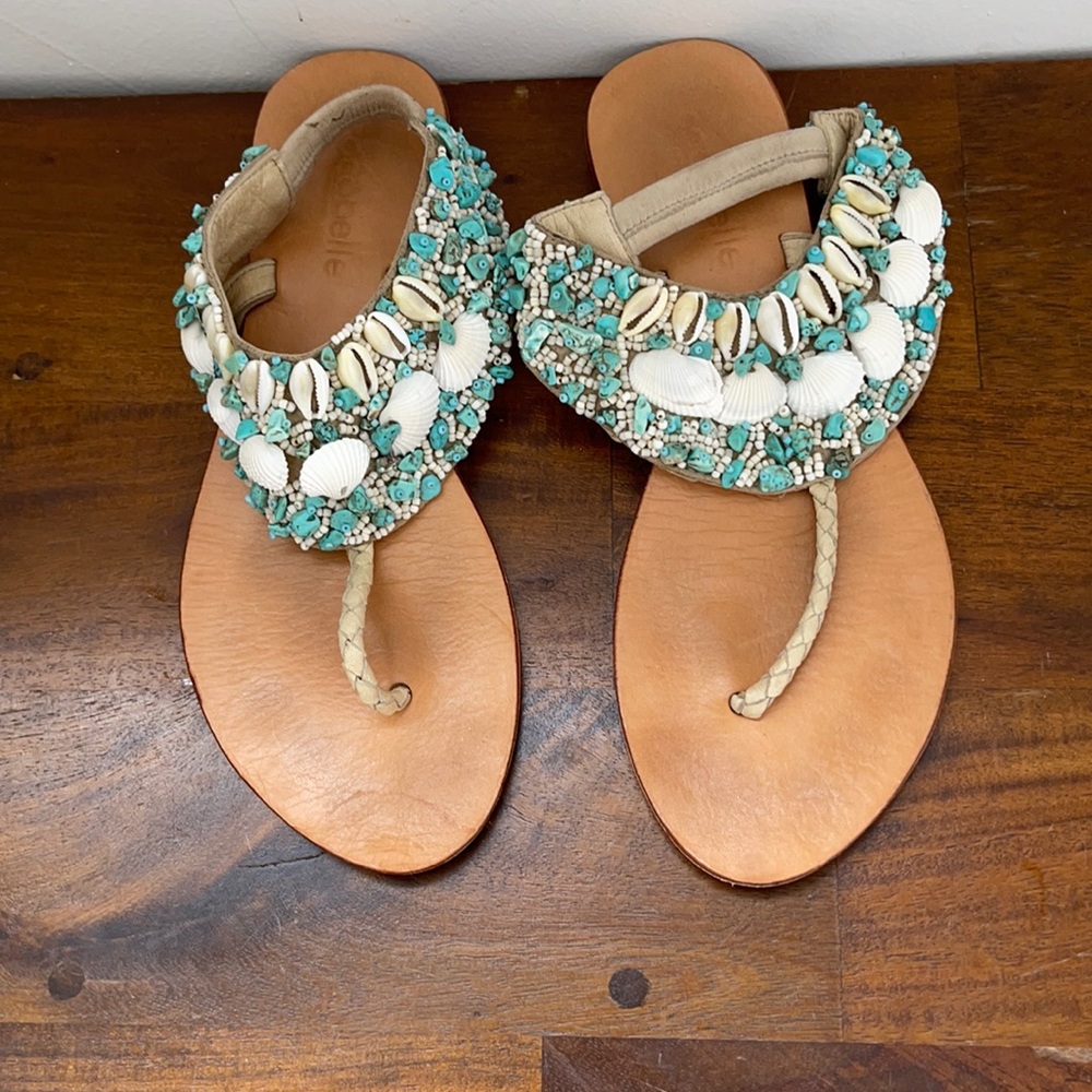 Seashell sandals